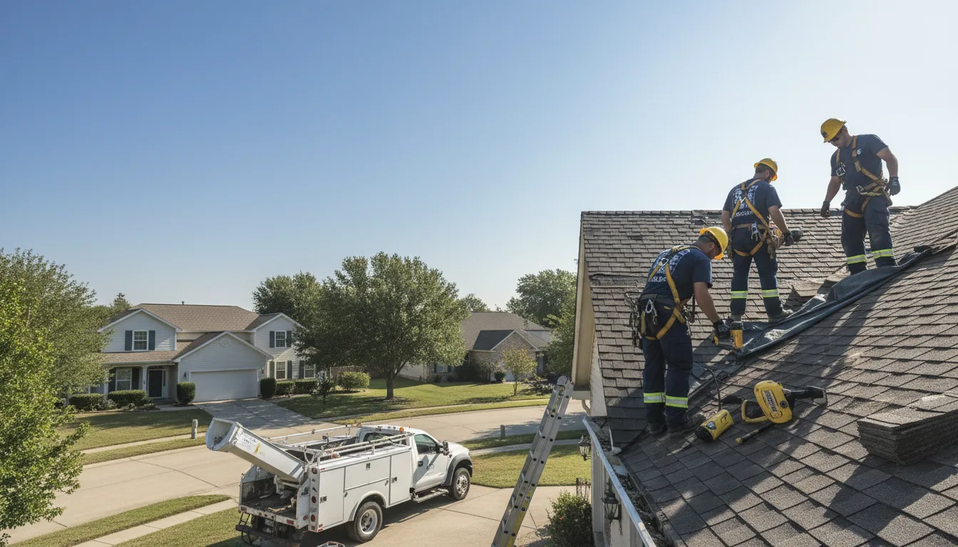 Emergency Roof Repair in Mcqueeney, TX near me